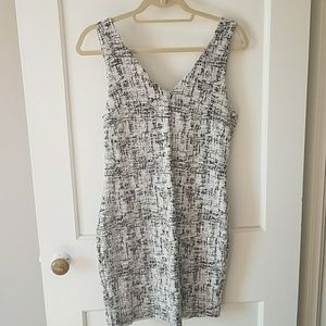 Black & White Cocktail Dress